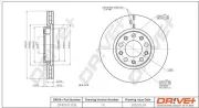 Bremsscheibe Dr!ve+ DP1010.11.1739