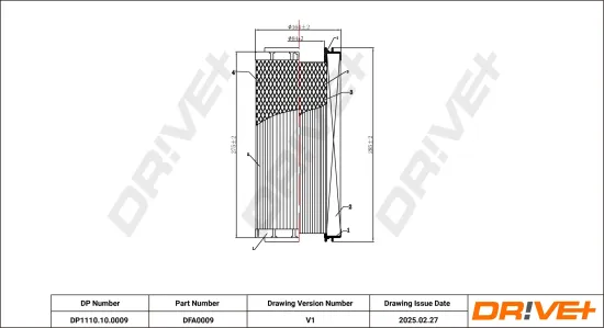 Luftfilter Dr!ve+ DP1110.10.0009 Bild Luftfilter Dr!ve+ DP1110.10.0009
