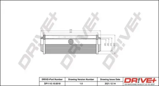 Luftfilter Dr!ve+ DP1110.10.0018 Bild Luftfilter Dr!ve+ DP1110.10.0018