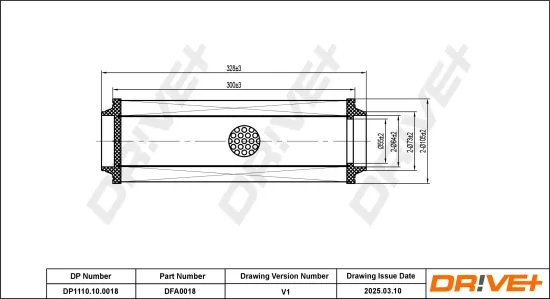 Luftfilter Dr!ve+ DP1110.10.0018 Bild Luftfilter Dr!ve+ DP1110.10.0018