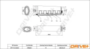 Luftfilter Dr!ve+ DP1110.10.0021