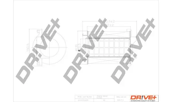 Luftfilter Dr!ve+ DP1110.10.0031