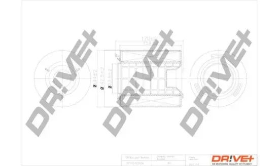 Luftfilter Dr!ve+ DP1110.10.0034 Bild Luftfilter Dr!ve+ DP1110.10.0034