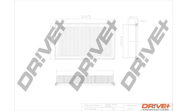 Luftfilter DR!VE+ DP1110.10.0039