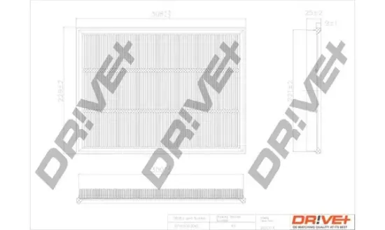 Luftfilter Dr!ve+ DP1110.10.0045 Bild Luftfilter Dr!ve+ DP1110.10.0045