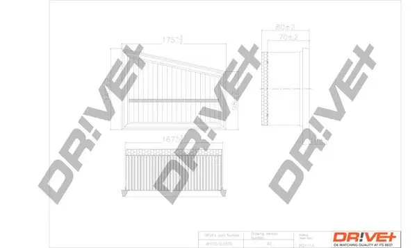 Luftfilter Dr!ve+ DP1110.10.0070