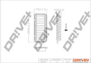 Luftfilter Dr!ve+ DP1110.10.0085