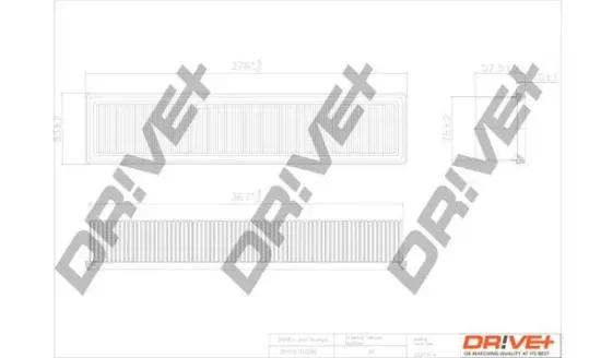 Luftfilter Dr!ve+ DP1110.10.0095 Bild Luftfilter Dr!ve+ DP1110.10.0095