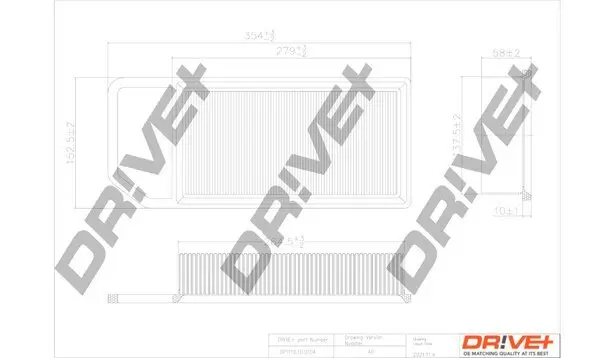 Luftfilter Dr!ve+ DP1110.10.0104