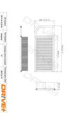 Luftfilter Dr!ve+ DP1110.10.0104