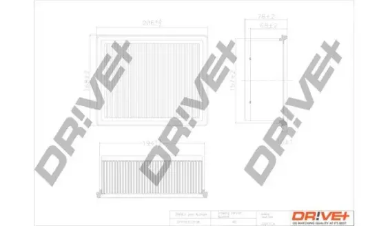 Luftfilter Dr!ve+ DP1110.10.0108 Bild Luftfilter Dr!ve+ DP1110.10.0108