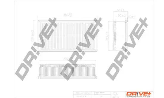 Luftfilter Dr!ve+ DP1110.10.0116 Bild Luftfilter Dr!ve+ DP1110.10.0116