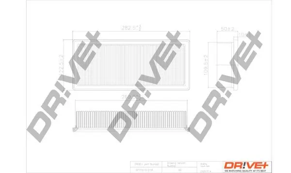 Luftfilter DR!VE+ DP1110.10.0118