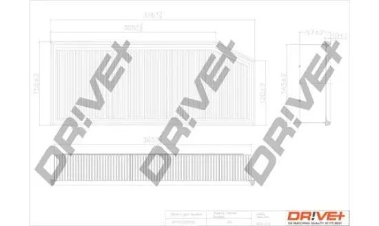 Luftfilter Dr!ve+ DP1110.10.0120 Bild Luftfilter Dr!ve+ DP1110.10.0120