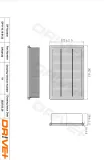 Luftfilter Dr!ve+ DP1110.10.0122