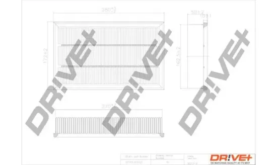 Luftfilter Dr!ve+ DP1110.10.0123 Bild Luftfilter Dr!ve+ DP1110.10.0123