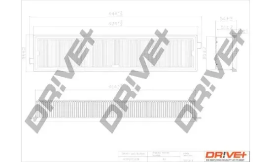 Luftfilter DR!VE+ DP1110.10.0134 Bild Luftfilter DR!VE+ DP1110.10.0134