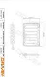 Luftfilter Dr!ve+ DP1110.10.0141