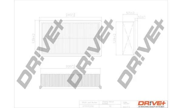 Luftfilter DR!VE+ DP1110.10.0142