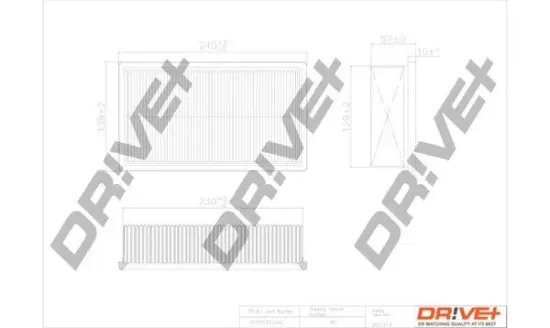 Luftfilter DR!VE+ DP1110.10.0142 Bild Luftfilter DR!VE+ DP1110.10.0142
