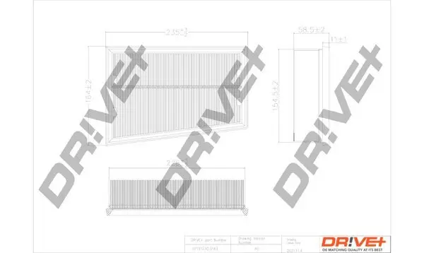 Luftfilter DR!VE+ DP1110.10.0163