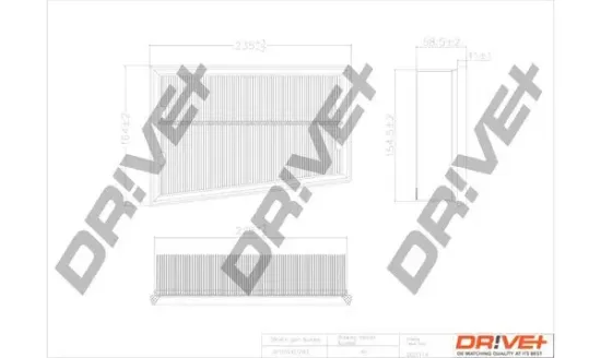 Luftfilter DR!VE+ DP1110.10.0163 Bild Luftfilter DR!VE+ DP1110.10.0163