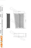 Luftfilter Dr!ve+ DP1110.10.0163