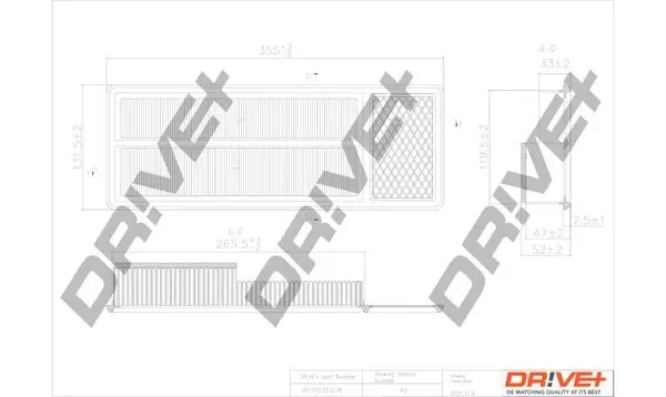 Luftfilter Dr!ve+ DP1110.10.0178