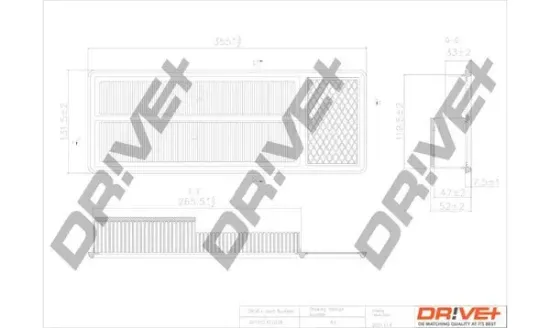 Luftfilter Dr!ve+ DP1110.10.0178 Bild Luftfilter Dr!ve+ DP1110.10.0178