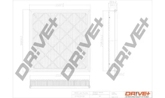 Luftfilter Dr!ve+ DP1110.10.0191 Bild Luftfilter Dr!ve+ DP1110.10.0191