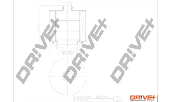 Luftfilter Dr!ve+ DP1110.10.0192 Bild Luftfilter Dr!ve+ DP1110.10.0192