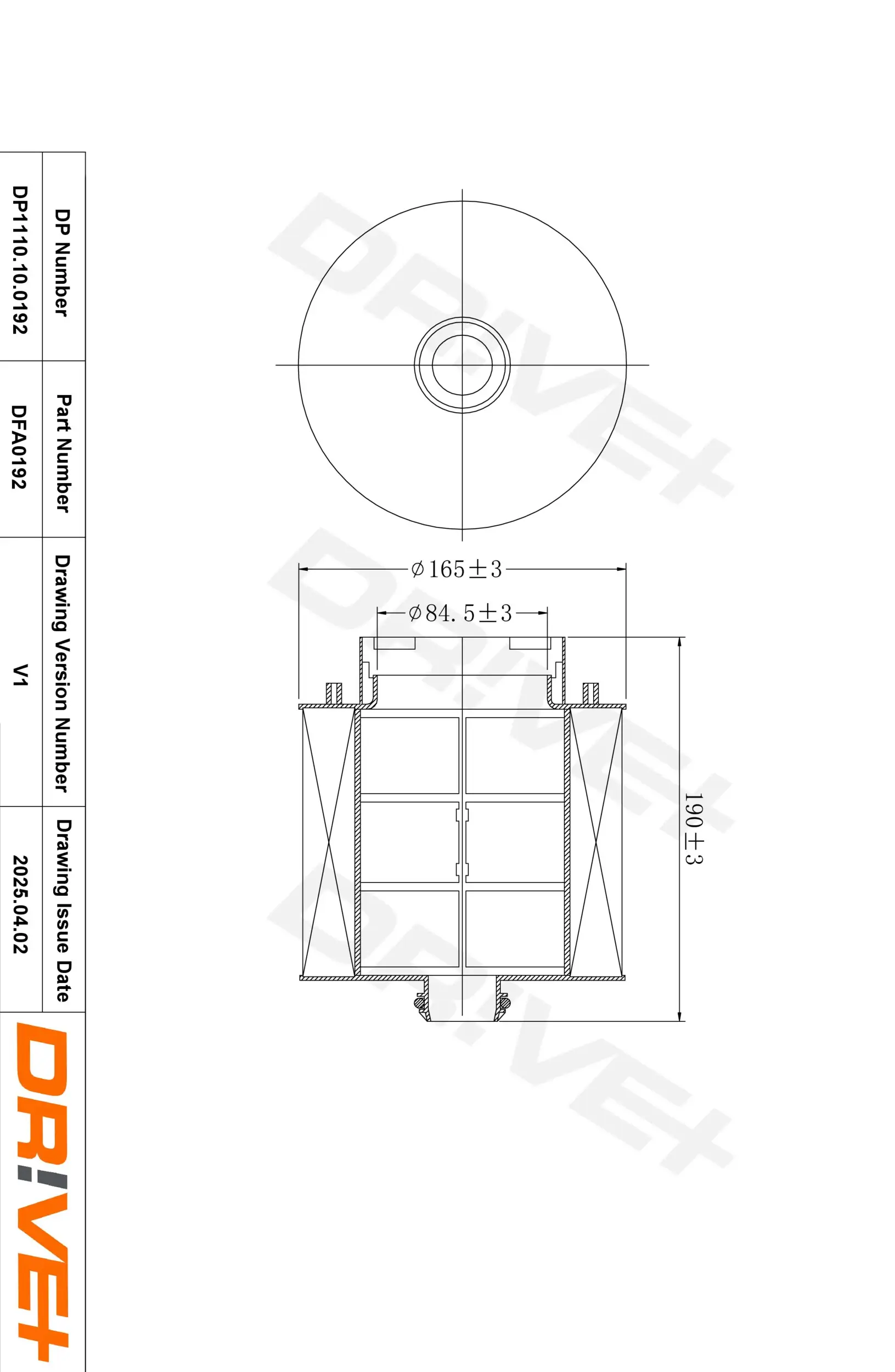 Luftfilter Dr!ve+ DP1110.10.0192