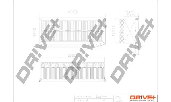 Luftfilter DR!VE+ DP1110.10.0193