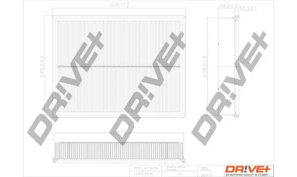 Luftfilter Dr!ve+ DP1110.10.0195