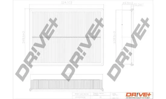 Luftfilter Dr!ve+ DP1110.10.0195 Bild Luftfilter Dr!ve+ DP1110.10.0195