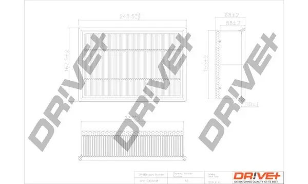 Luftfilter Dr!ve+ DP1110.10.0198