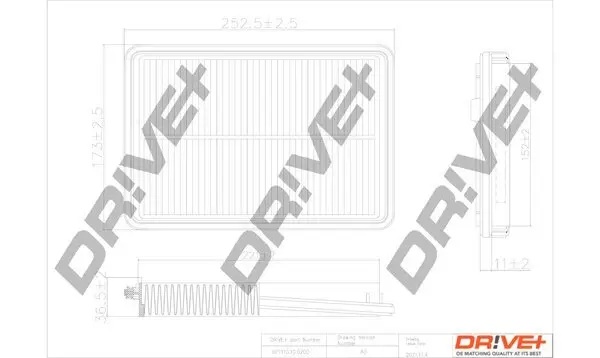 Luftfilter Dr!ve+ DP1110.10.0200