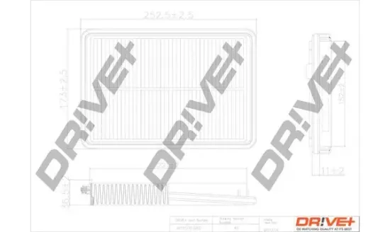 Luftfilter Dr!ve+ DP1110.10.0200 Bild Luftfilter Dr!ve+ DP1110.10.0200