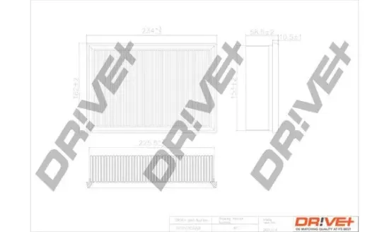 Luftfilter Dr!ve+ DP1110.10.0203 Bild Luftfilter Dr!ve+ DP1110.10.0203