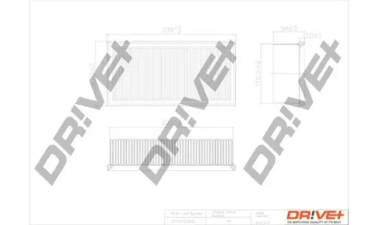Luftfilter Dr!ve+ DP1110.10.0205 Bild Luftfilter Dr!ve+ DP1110.10.0205