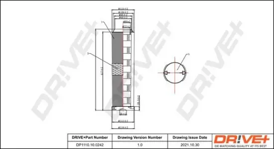 Luftfilter DR!VE+ DP1110.10.0242 Bild Luftfilter DR!VE+ DP1110.10.0242