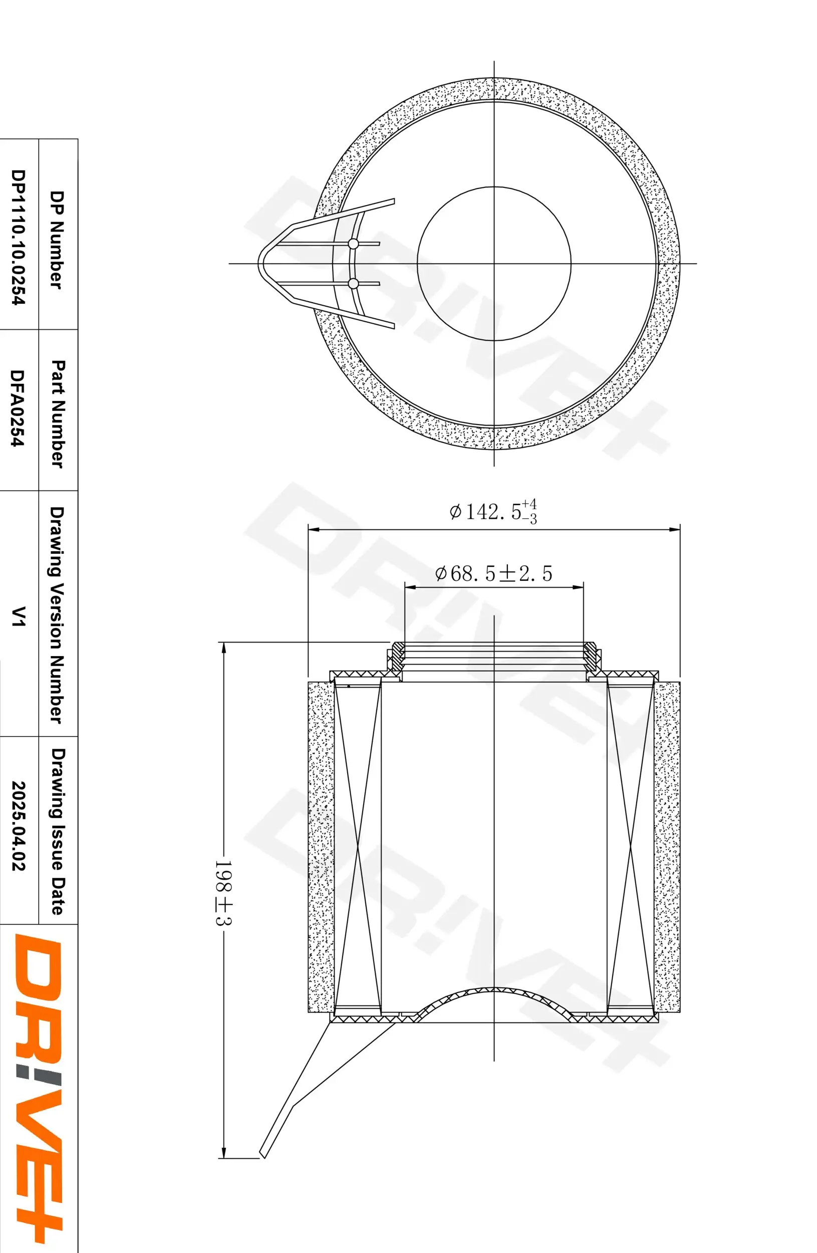 Luftfilter Dr!ve+ DP1110.10.0254