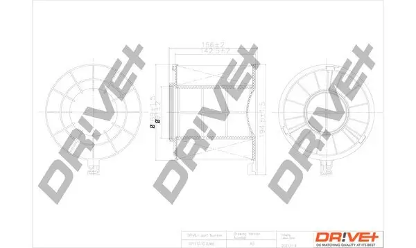 Luftfilter Dr!ve+ DP1110.10.0266