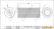 Luftfilter Dr!ve+ DP1110.10.0280