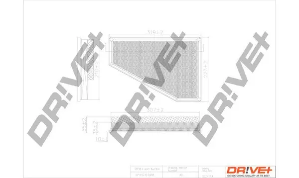 Luftfilter Dr!ve+ DP1110.10.0298