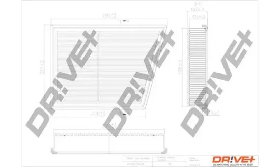 Luftfilter Dr!ve+ DP1110.10.0334 Bild Luftfilter Dr!ve+ DP1110.10.0334