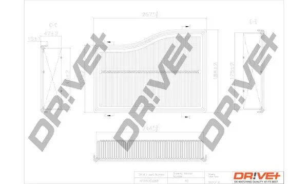 Luftfilter Dr!ve+ DP1110.10.0358