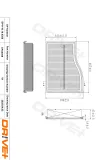 Luftfilter Dr!ve+ DP1110.10.0358