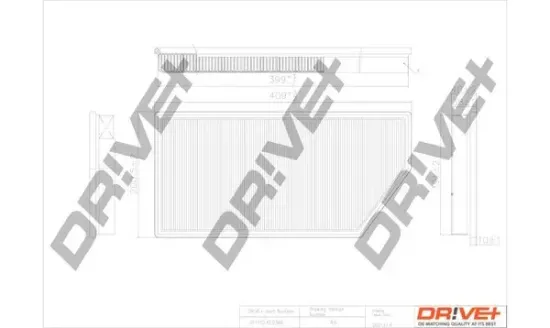 Luftfilter Dr!ve+ DP1110.10.0366 Bild Luftfilter Dr!ve+ DP1110.10.0366