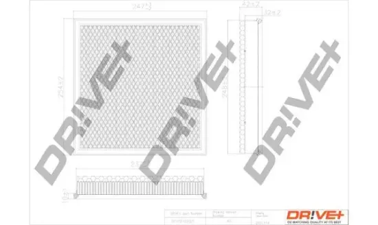 Luftfilter Dr!ve+ DP1110.10.0371 Bild Luftfilter Dr!ve+ DP1110.10.0371